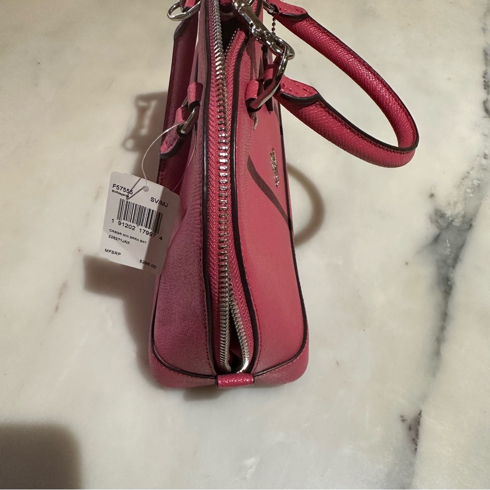 MINI SIERRA SATCHEL IN CROSSGRAIN LEATHER (COACH F57555) - Picture 3 of 7